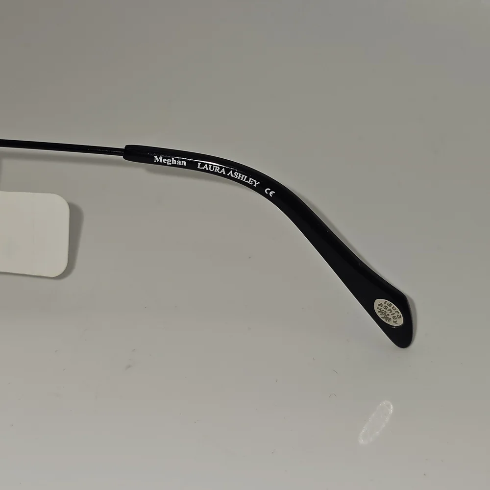 Laura‎ Ashley Meghan BLACK 49-19-140 Metal Full Rim RX Eyeglasses Frame